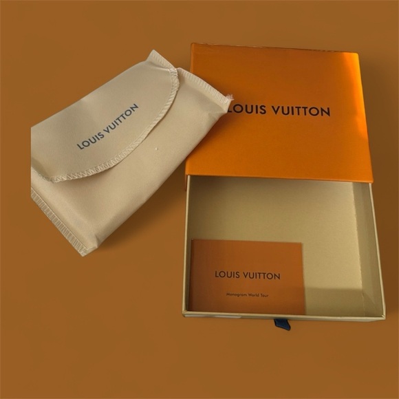 Louis Vuitton Orange Box with Beige Dust Bag - Picture 7 of 7